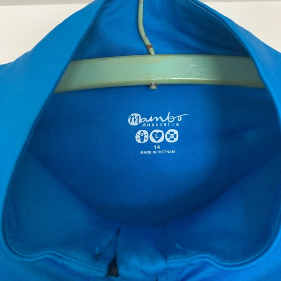 Mambo Australia Women’s L/14 ruched zip up athletic top - Picture 8 of 8